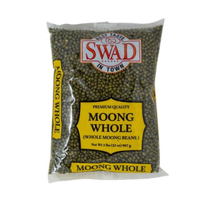 Swad Moong Whole (Whole Moong Beans) 4lbs - Dals & Beans | Desimart