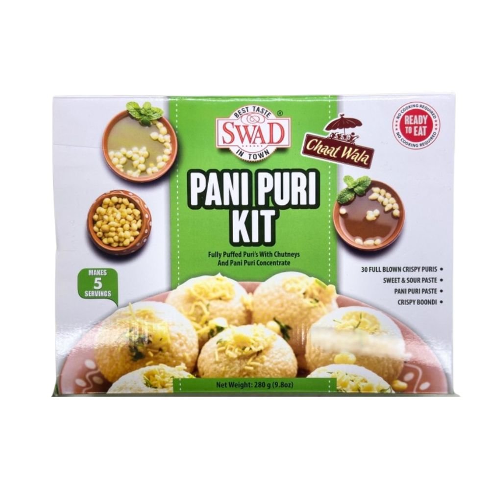 Swad Pani Puri Kit Mumbai Street Chaat Wala 280g (9.89oz) - Cookies & snacks | Desimart