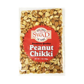 Swad Peanut Chikki Best Taste Original 7oz - Ready to eat | Desimart