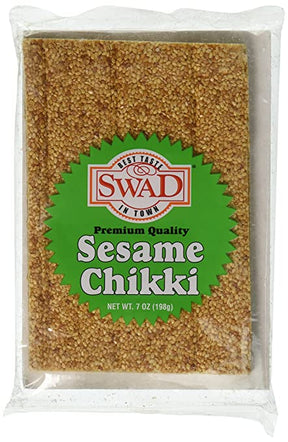 Swad Sesame Chikki 7oz - Ready to eat | Desimart