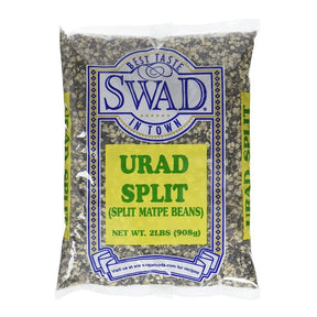 Swad Urad Split (Split Matpe Beans) 2lbs - Dals & Beans | Desimart