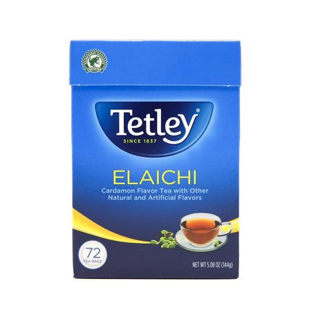 Tetley Elachi Tea bags(Cardamom) 72 Tea Bags 5.08oz (144g) - Tea & Coffee | Desimart