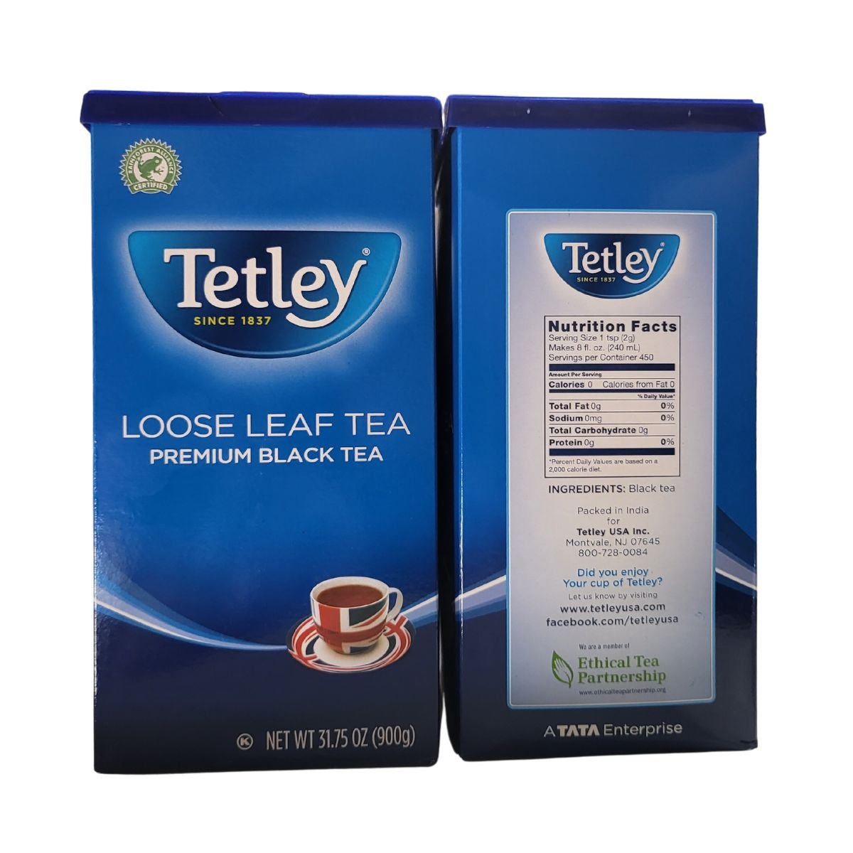 Tetley Loose Leaf Premium Black Tea 900g (31.75oz) - Tea & Coffee | Desimart