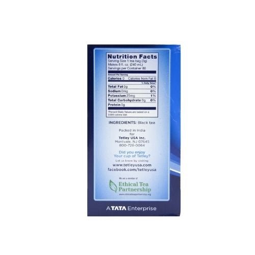 Tetley Masala Teabags 72 Count 5.08oz (144g) - Singh Cart