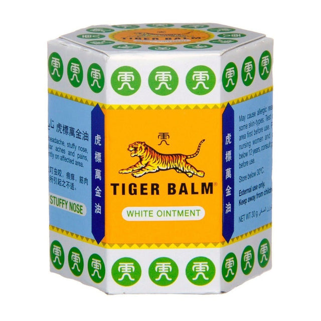 Tiger Balm White Ayurvedic Medicine Effective Relief From Headache 21ml - Health Plus | Desimart