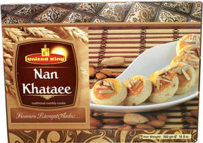 United King Nan Khataee Traditional Crumbly Cookies 360g (16.9oz) - Cookies & snacks | Desimart