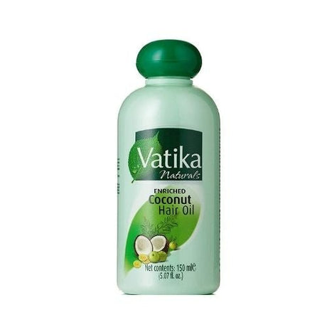 Dabur Vatika Coconut Hair Oil with Henna Amla Lemon 150ml (Pack of 2) - Hair Care | Desimart
