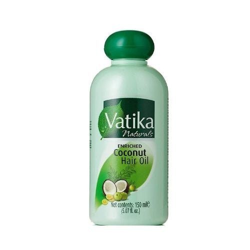 Dabur Vatika Coconut Hair Oil with Henna Amla Lemon 150ml (Pack of 2) - Hair Care | Desimart