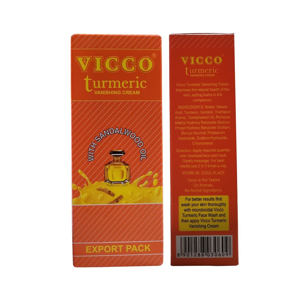 Vicco Turmeric Skin Cream With Sandalwood Oil 70g - Singh Cart