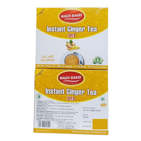 Wagh Bakri Instant Ginger Tea 3in1 Premix 10 Sachets 260g - Tea & Coffee | Desimart