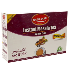 Wagh Bakri Instant Masala Tea Unsweetened 140g - Tea & Coffee | Desimart
