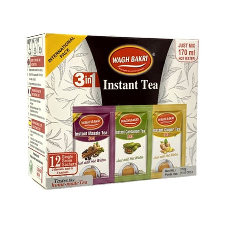 Wagh Bakri Instant Tea Combo 12 Sachets (4 Sachet each) - Tea & Coffee | Desimart