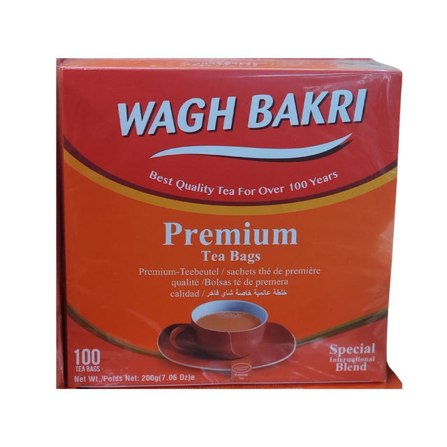 Wagh Bakri Premium Tea bags 100 tea bags - Tea & Coffee | Desimart