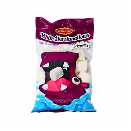 Wellmade White Marshmallows 150g (Pack of 4) - Candy | Desimart