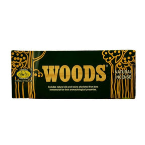 Woods Natural Incense Sticks With Natural Oils 20 Pcs - Incense Sticks | Desimart