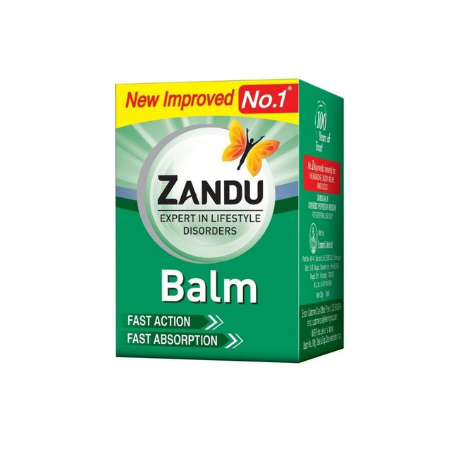 Zandu Balm Ayurvedic Pain Relief Balm Fast Action 50 ml - Health Plus | Desimart