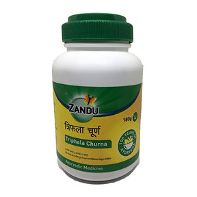 Zandu Triphala Churna 100% Vegetarian 180g - Health Plus | Desimart
