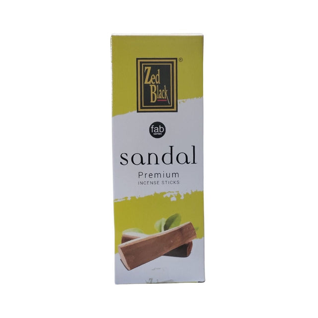 Zed black Sandal Premium Incense sticks 120 Sticks - Incense & Dhoop | Desimart