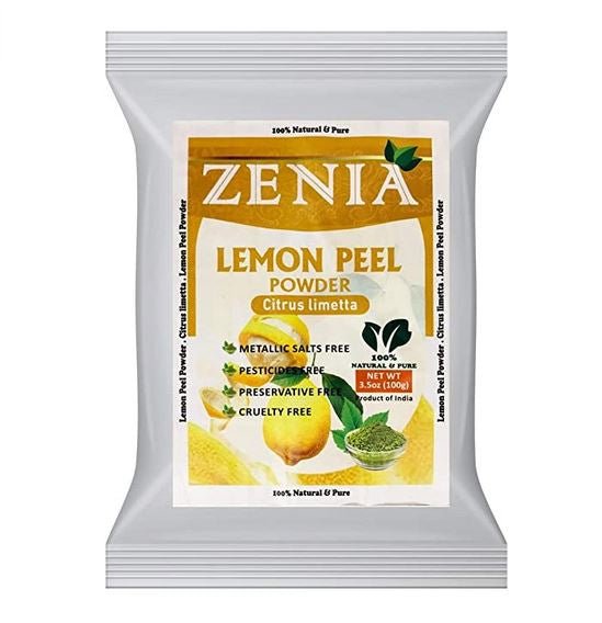 Zenia Lemon Peel Powder 100% Natural 100g (3.5oz) - Body Care | Desimart